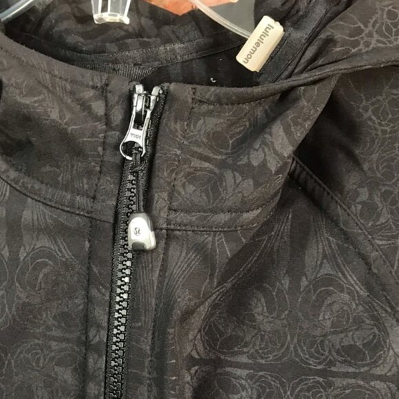 Lululemon RARE Apres Softshell Print Trench Jacket Rain Coat Dancers In Snow 8 - Picture 16 of 16